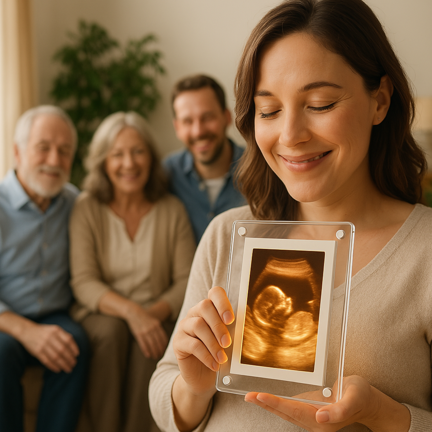 ChiccoFrame™ Custom Baby Ultrasound Digital Photo Frame