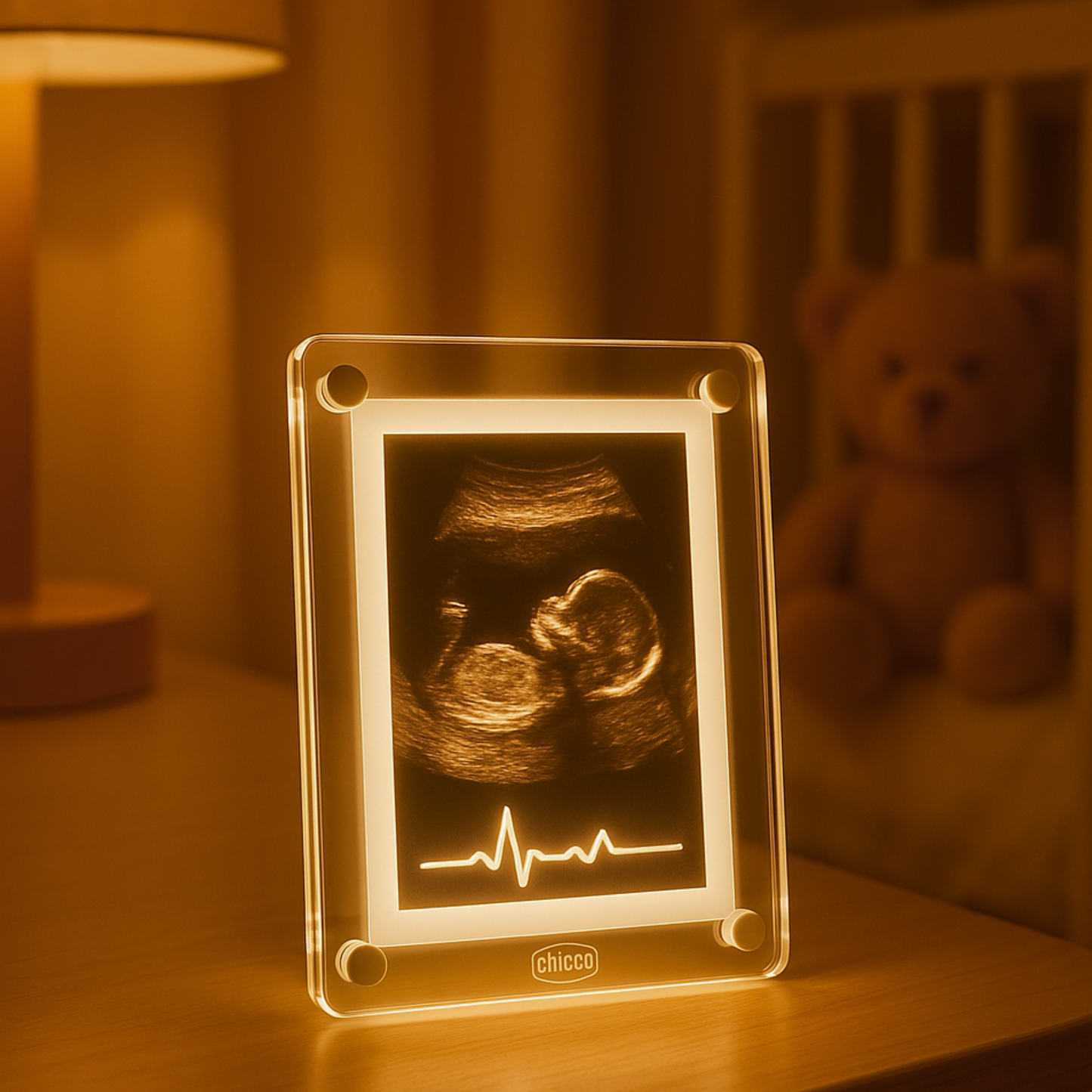 ChiccoFrame™ Custom Baby Ultrasound Digital Photo Frame